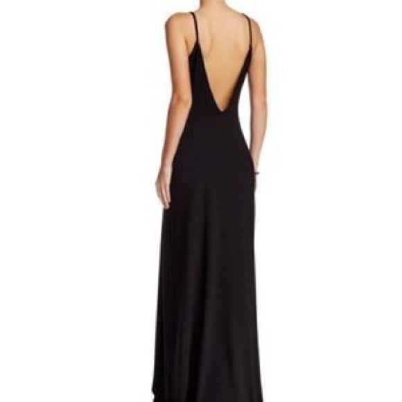 Tart Collections Bernice Fringed Stretch-Modal Maxi Dress in (BLACK) (XS) - Picture 4 of 12